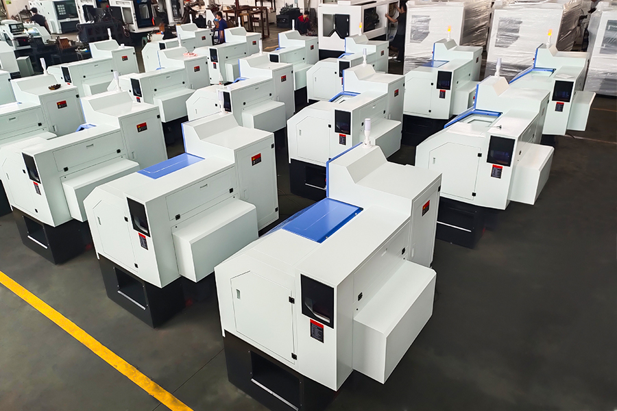 Hassasiyeti Keşfetmek: Tam Otomatik Eğimli Yatak Çeviren CNC Torna