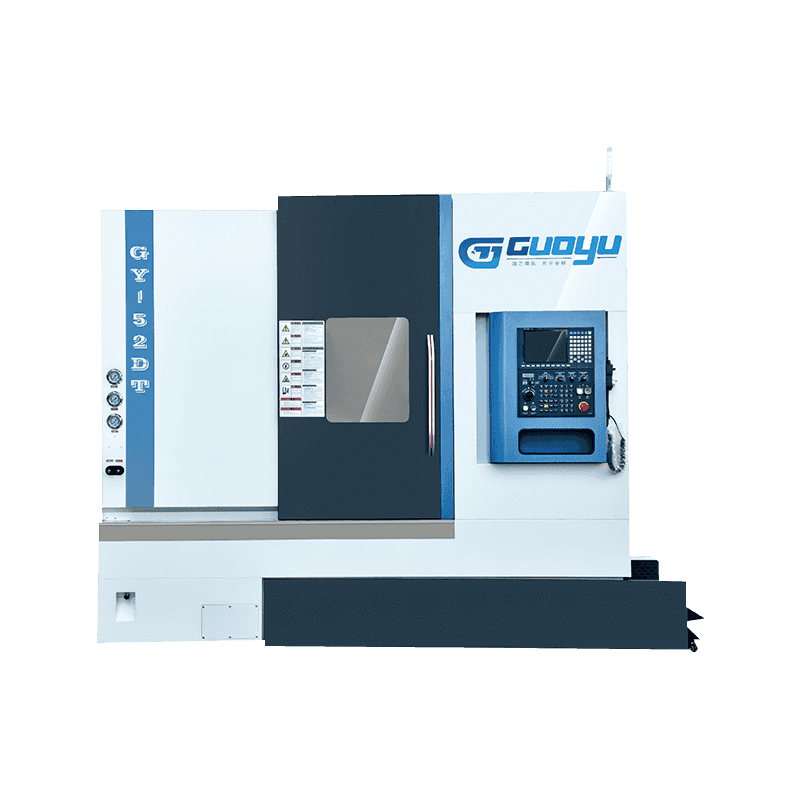Eklemli eğimli ray sanal y güçlü taret püskürtme bileşik cnc torna